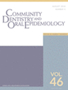 COMMUNITY DENTISTRY AND ORAL EPIDEMIOLOGY封面